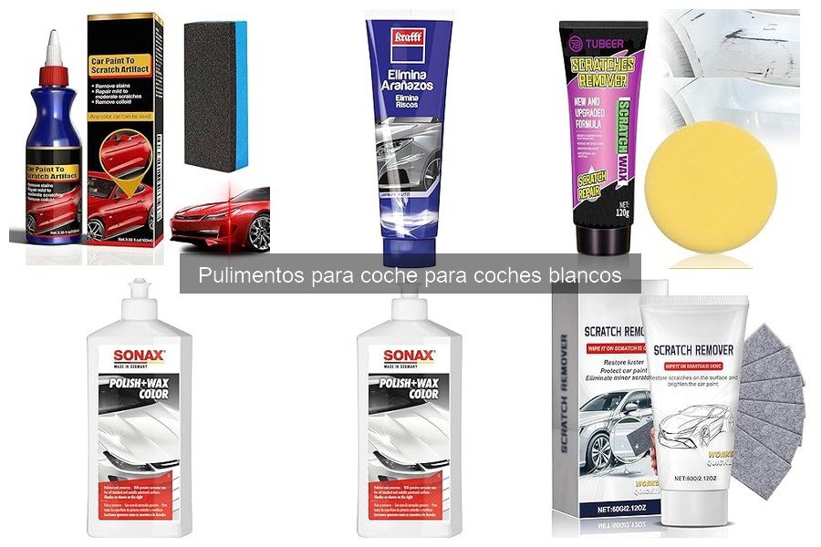 Precio de pulimentos para coches blancos: opciones económicas