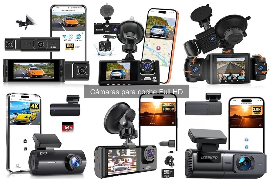 Precio promedio de cámaras para coche Full HD en 2023