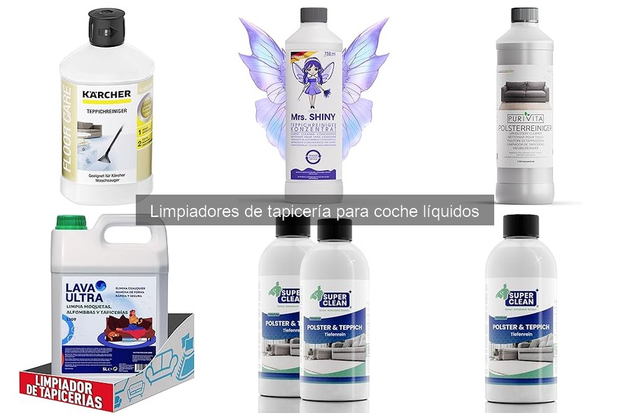 Precio promedio de limpiadores de tapicería para coche