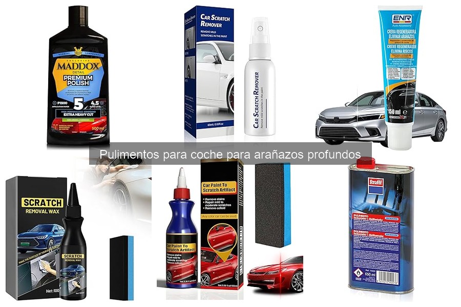 Precio promedio de pulimentos para arañazos profundos