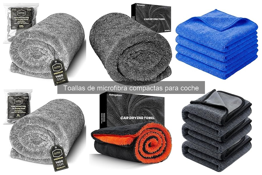 Precio promedio toallas microfibra compactas para coche