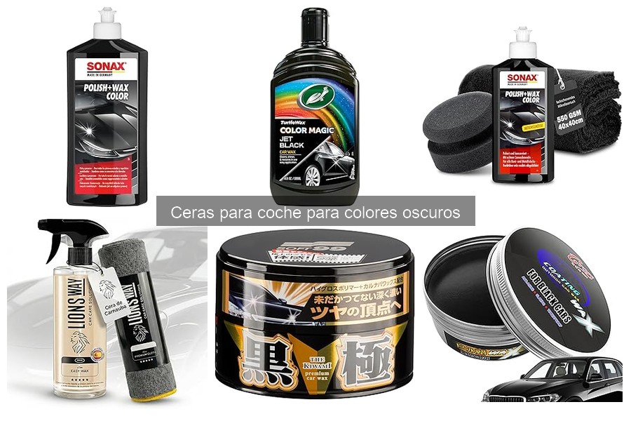 Precios de ceras para coches oscuros: ¿cuánto gastar?