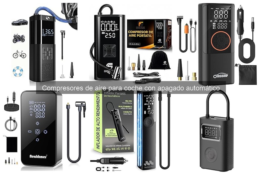Precios de compresores de aire para coche con apagado automático