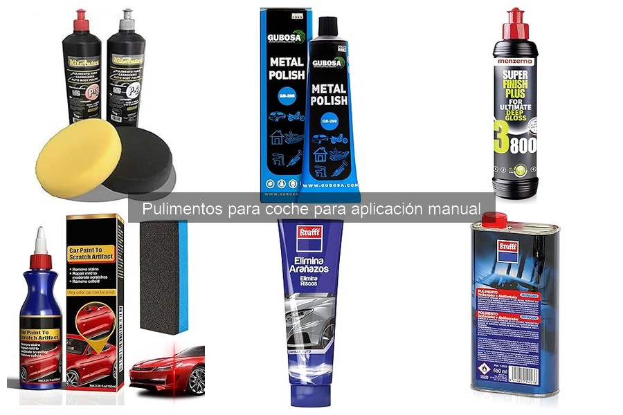 Precios promedio de pulimentos manuales para coches