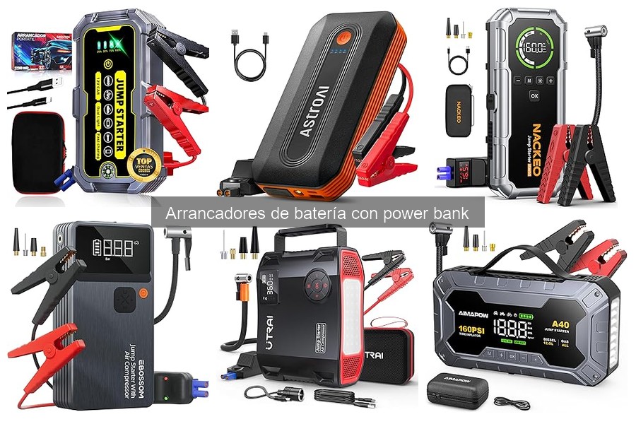 Precios y Dónde Comprar Arrancadores de Batería con Power Bank
