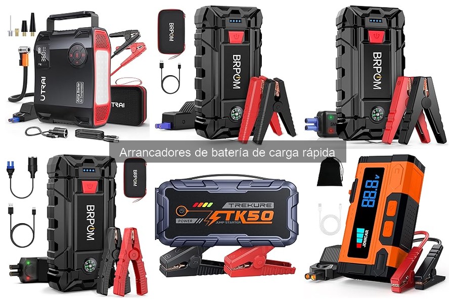 Precios y Ofertas de Arrancadores de Batería de Carga Rápida