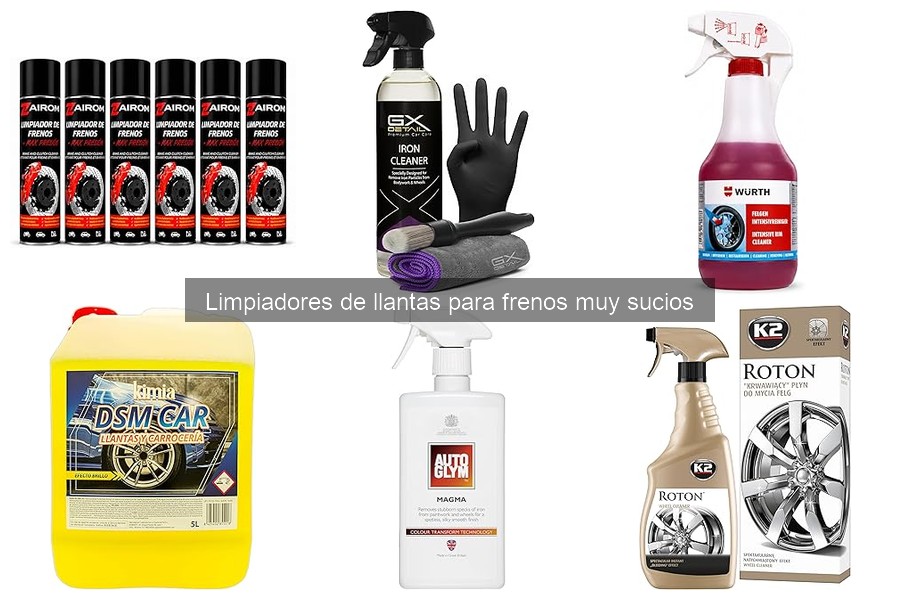 Precios y Ofertas en Limpiadores de Llantas Efectivos