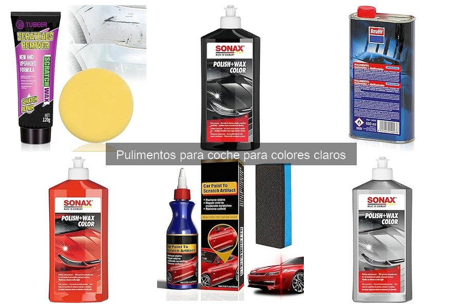 Preguntas frecuentes sobre pulimentos para coches claros