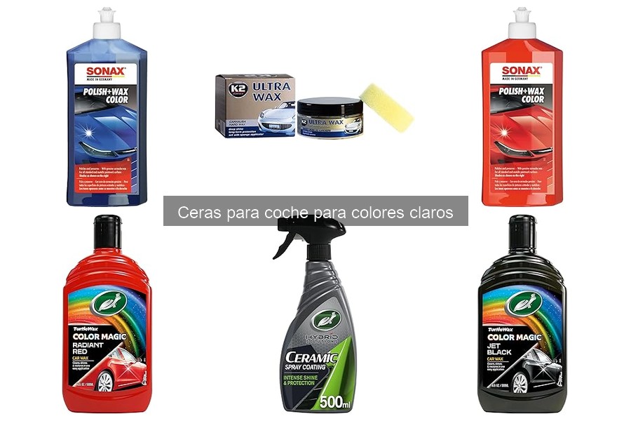 Problemas comunes al usar cera en coches blancos y claros