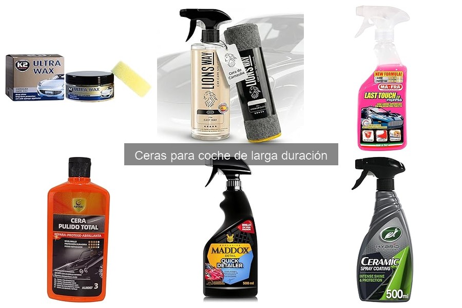 Problemas comunes al usar ceras de larga duración para coche