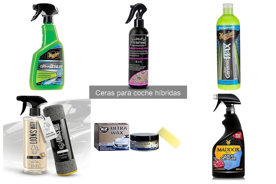 Problemas comunes al usar ceras para coche híbridos