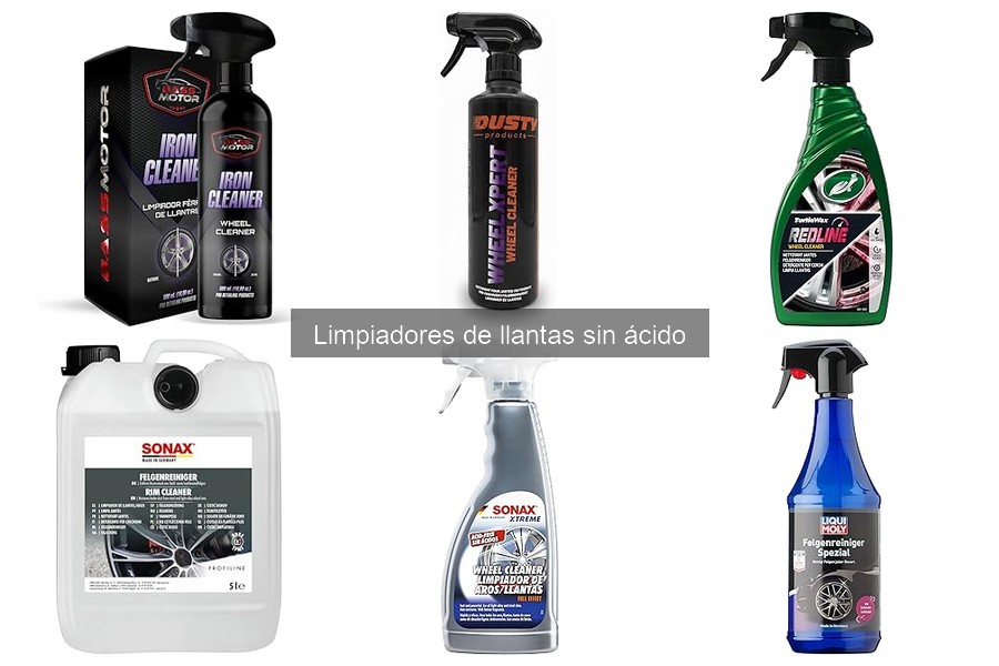 Problemas comunes al usar limpiadores de llantas sin ácido