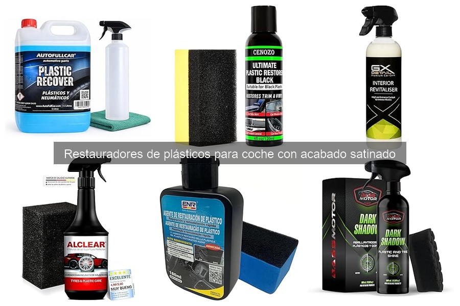 Problemas comunes al usar restauradores de plásticos para coche