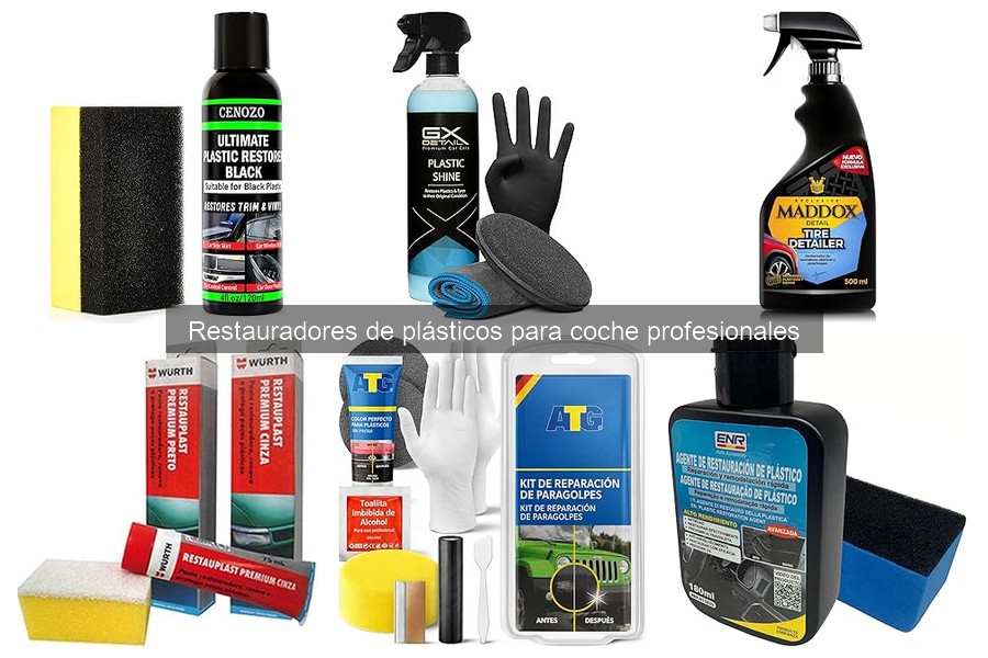Problemas comunes al usar restauradores de plásticos y soluciones