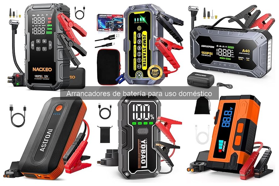 Problemas comunes con arrancadores de batería y soluciones