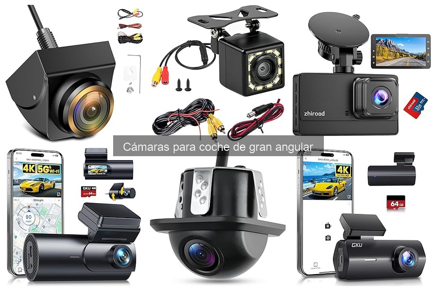 Problemas comunes con cámaras de coche de gran angular