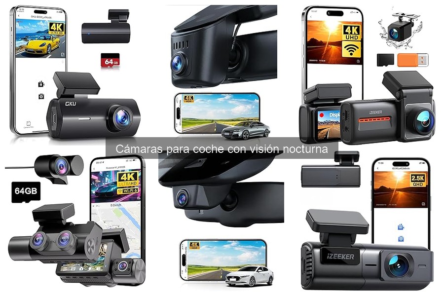 Problemas comunes con cámaras de coche de visión nocturna