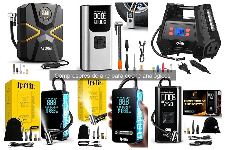 Problemas comunes con compresores de aire analógicos para coche