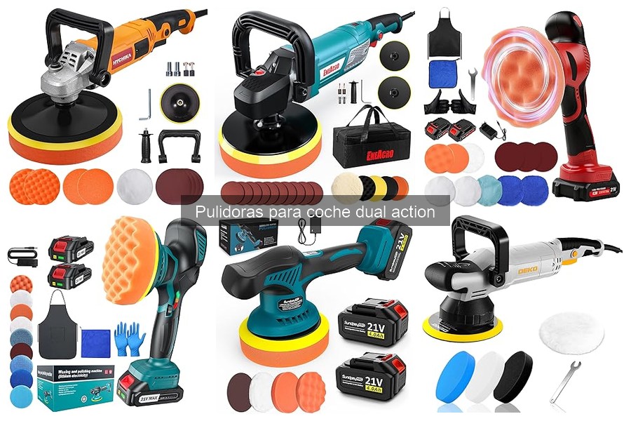 Problemas comunes con pulidoras dual action y sus soluciones