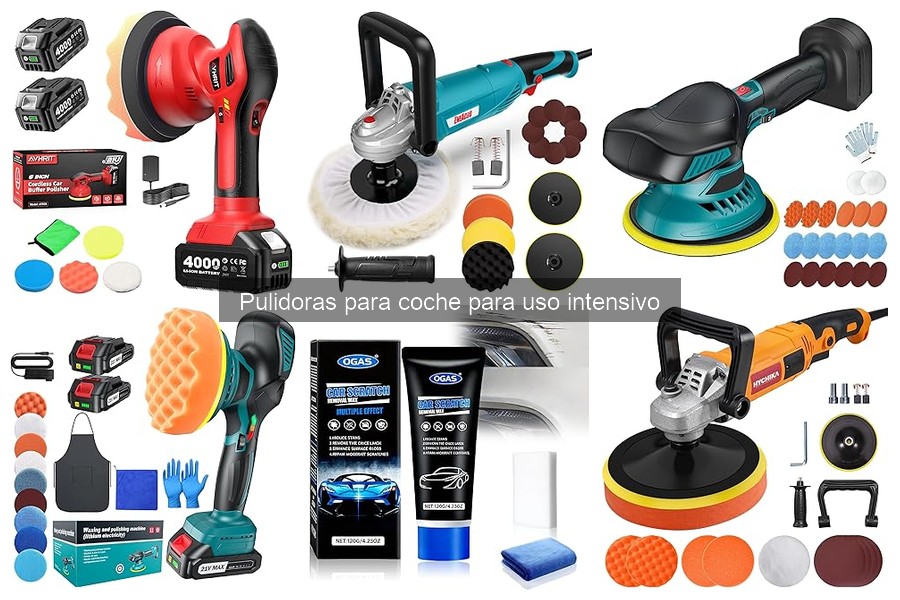 Problemas comunes con pulidoras para coche y soluciones