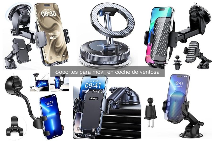 Problemas Comunes con Soportes de Móvil de Ventosa en Coche