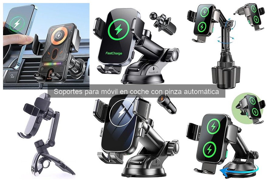 ** Problemas comunes con soportes de móvil en coche automáticos