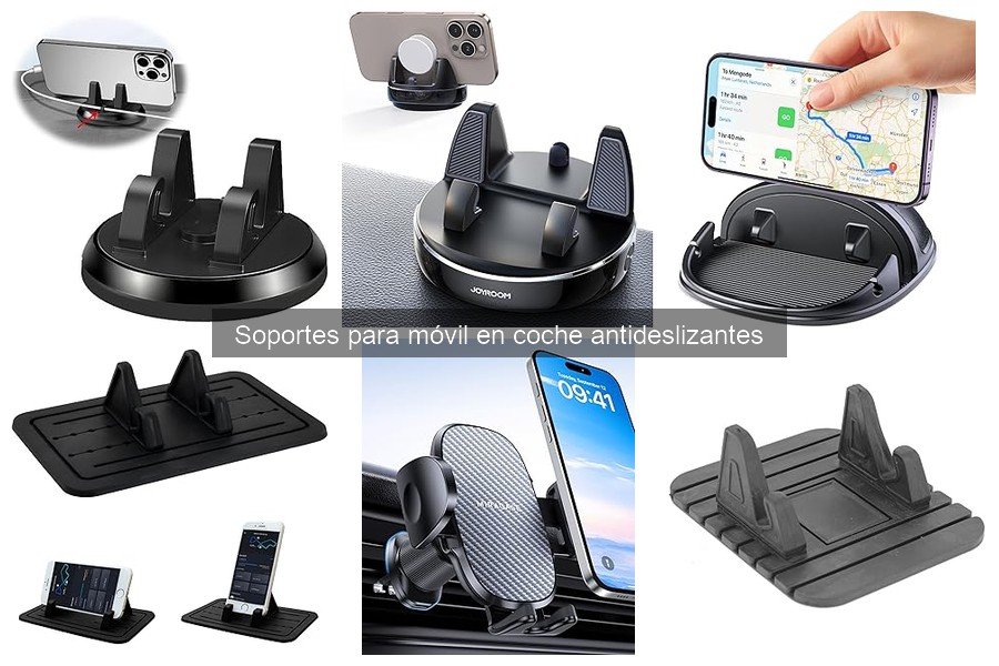 Problemas comunes con soportes para móvil antideslizantes en coche