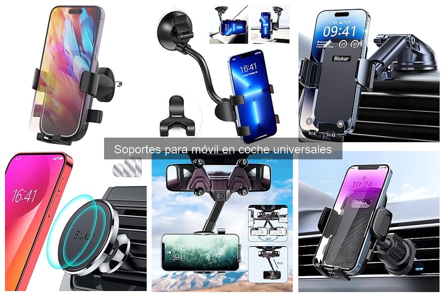 Problemas comunes con soportes para móviles en coche