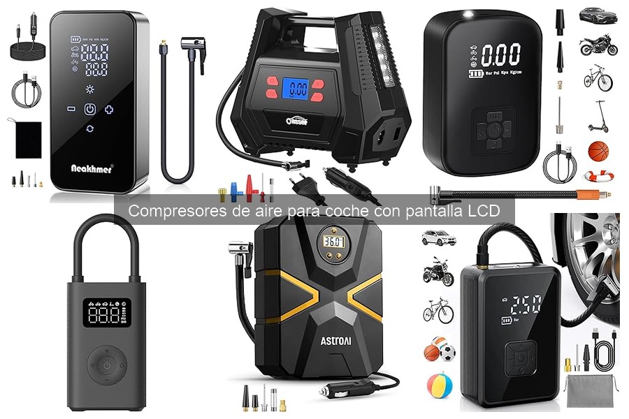 Problemas comunes de compresores de aire para coche LCD