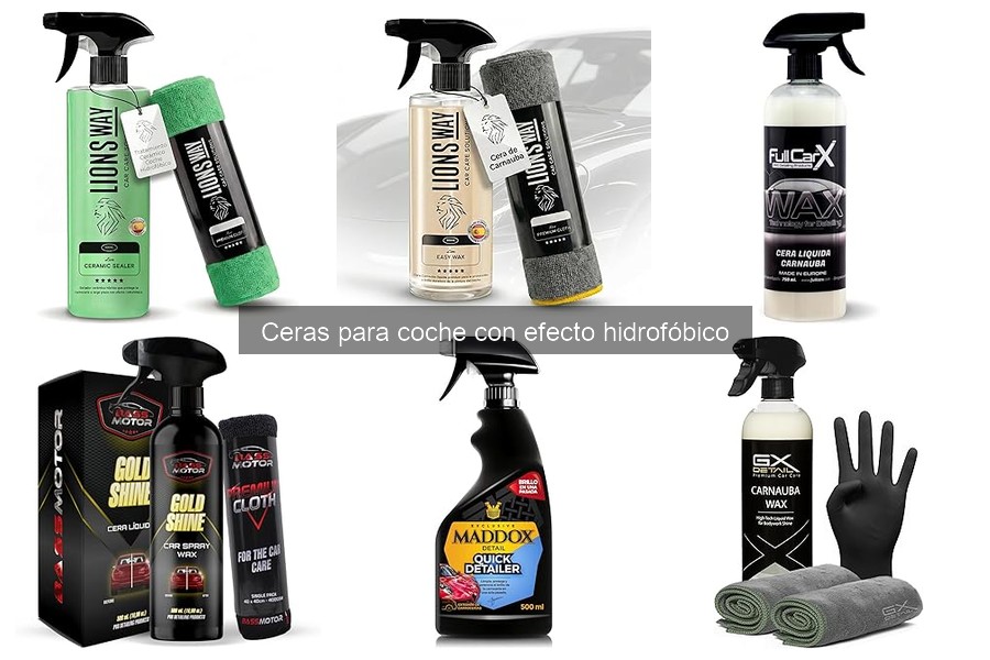 Prolonga la Durabilidad de la Cera Hidrofóbica en tu Coche