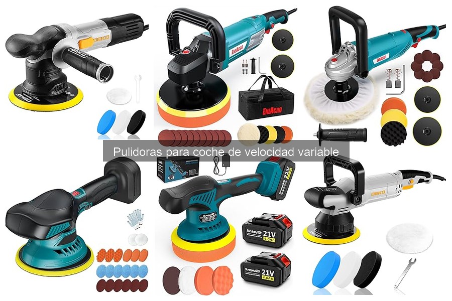 Pulidoras de Velocidad Variable vs Fija: Comparativa Completa
