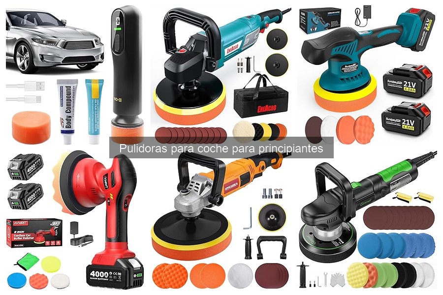 Pulidoras para coche: Dónde comprarlas a buen precio