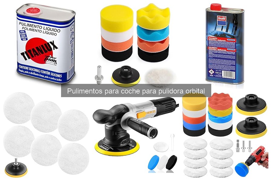 Pulimentos para coche: ¿Qué son y cómo usarlos con pulidora orbital?