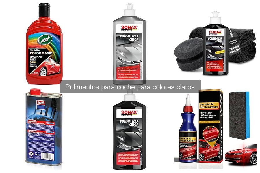 Pulimentos para coches claros: los más efectivos contra arañazos