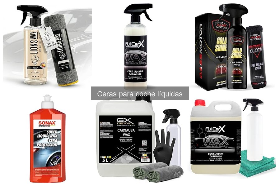 ¿Qué es la cera líquida para coches? Beneficios y características