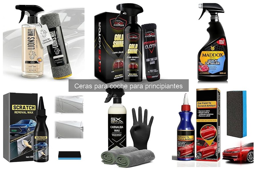 Qué es la cera para coche y sus beneficios para principiantes