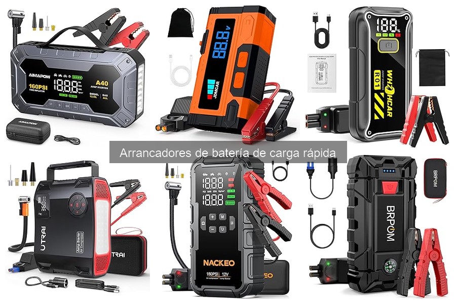 ¿Qué es un arrancador de batería de carga rápida?