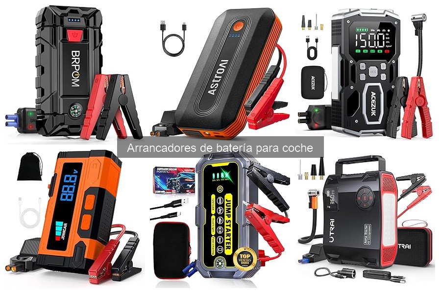 Qué es un arrancador de batería para coche: Funciones y componentes