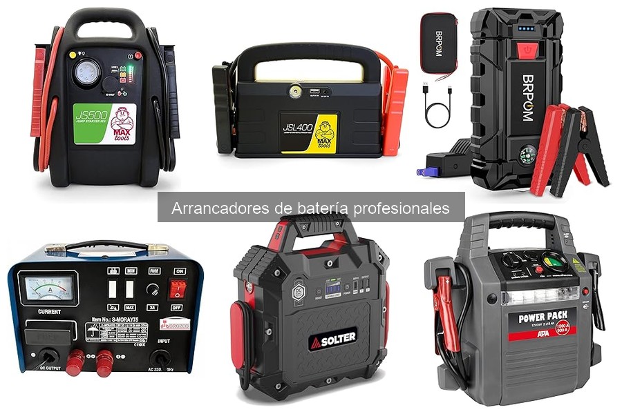 ¿Qué es un arrancador de batería profesional? Guía completa