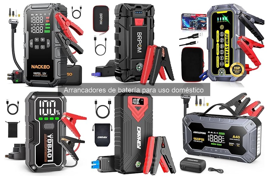 ¿Qué es un arrancador de batería y cómo funciona?
