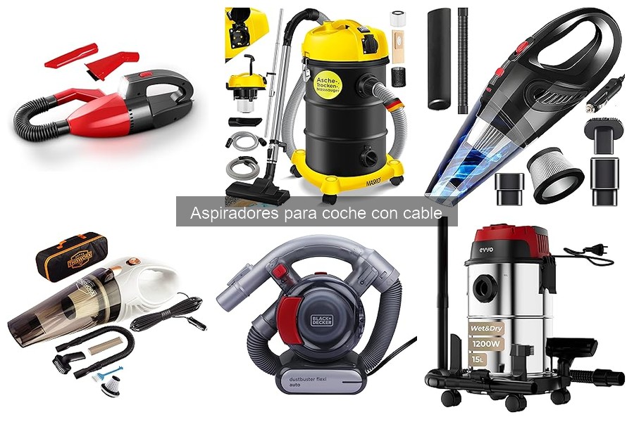 ¿Qué es un aspirador para coche con cable? Descúbrelo aquí