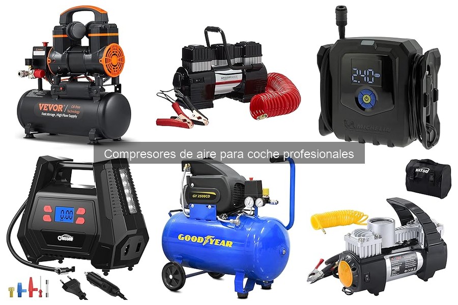 ¿Qué es un compresor de aire para coche profesional?