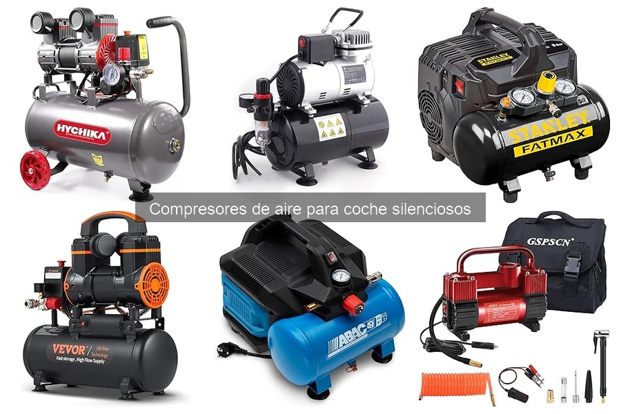 ¿Qué es un compresor de aire silencioso para coche?