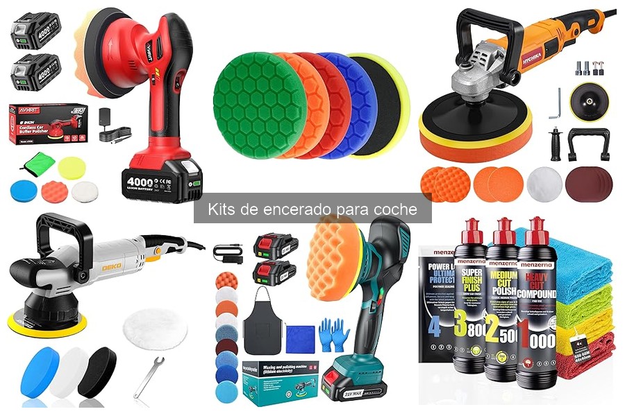 ¿Qué es un kit de encerado para coche? Descubre sus componentes
