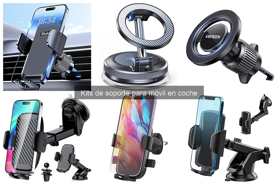 ¿Qué es un kit de soporte para móvil en coche?