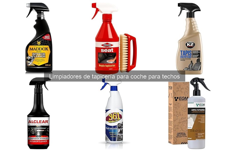 ¿Qué es un limpiador de tapicería para coches? Descubre su uso