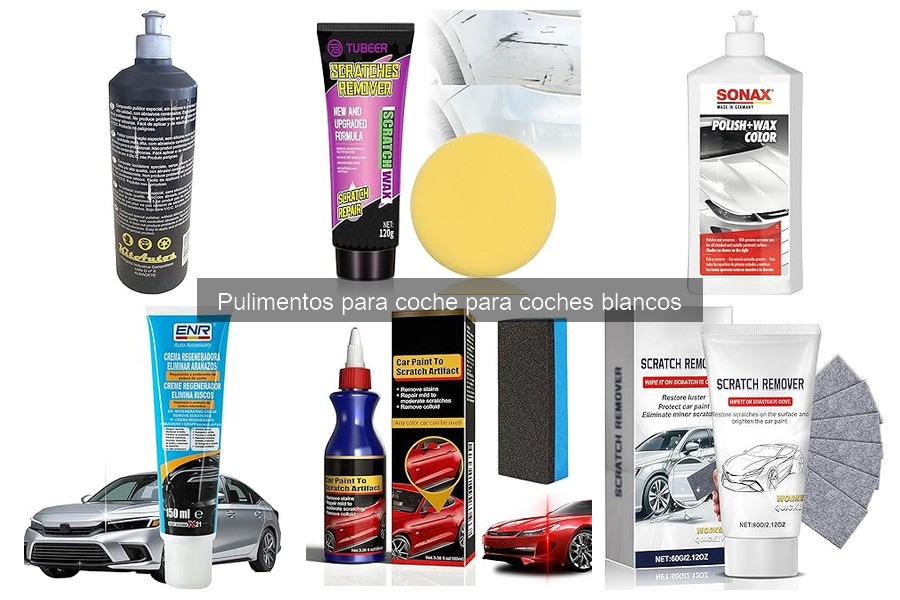 ¿Qué es un pulimento para coches blancos? Función y beneficios