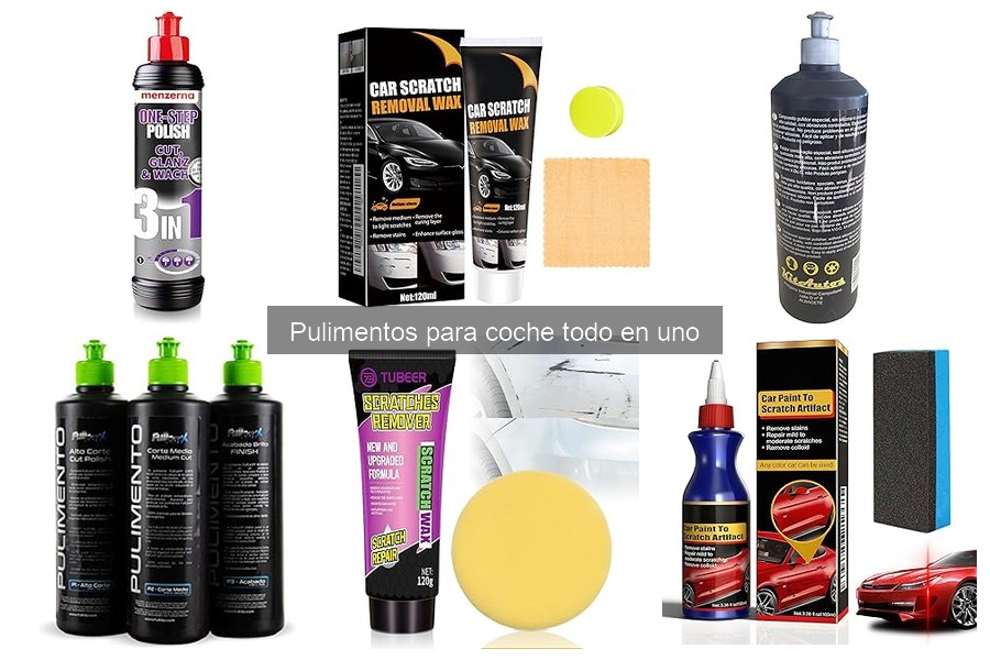 ¿Qué es un pulimento todo en uno para coche?