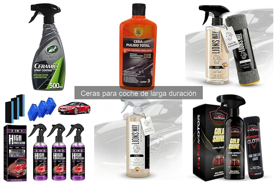 ¿Qué es una cera para coche de larga duración?