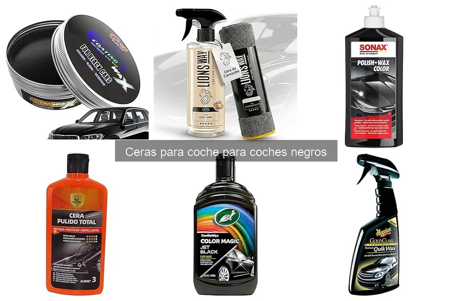 ¿Qué es una cera para coches negros? Características y beneficios
